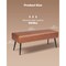 PU Leather Bedroom Bench with Flip-Top and Soft-Close Hinges, 660 lbs Capacity